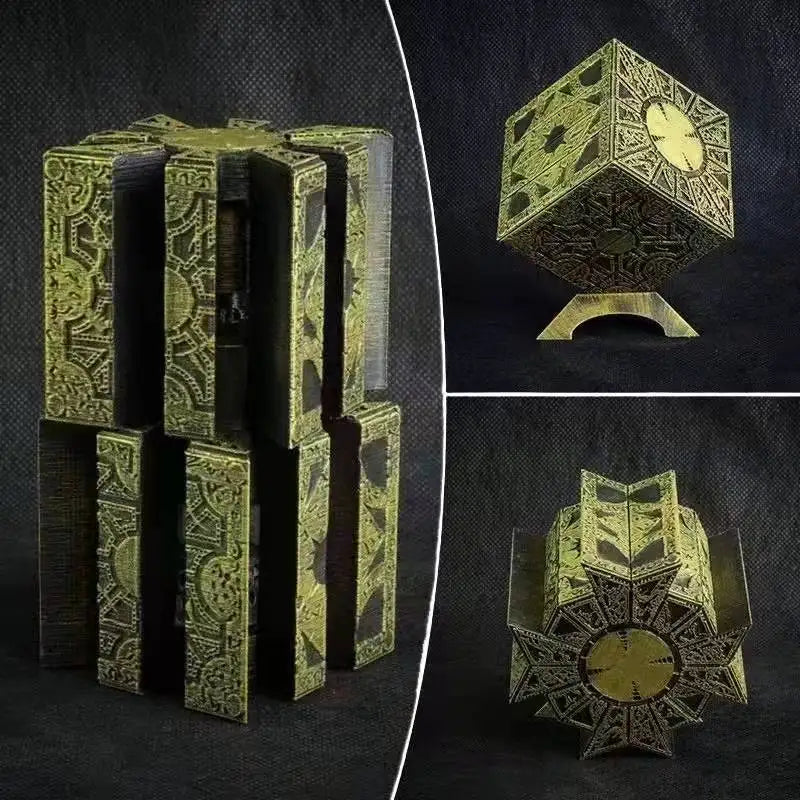 Hellraiser Puzzle Box Lament Configuration Horror Hellraiser Cube Pinhead Prop Figurine Toy