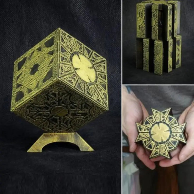 Hellraiser Puzzle Box Lament Configuration Horror Hellraiser Cube Pinhead Prop Figurine Toy